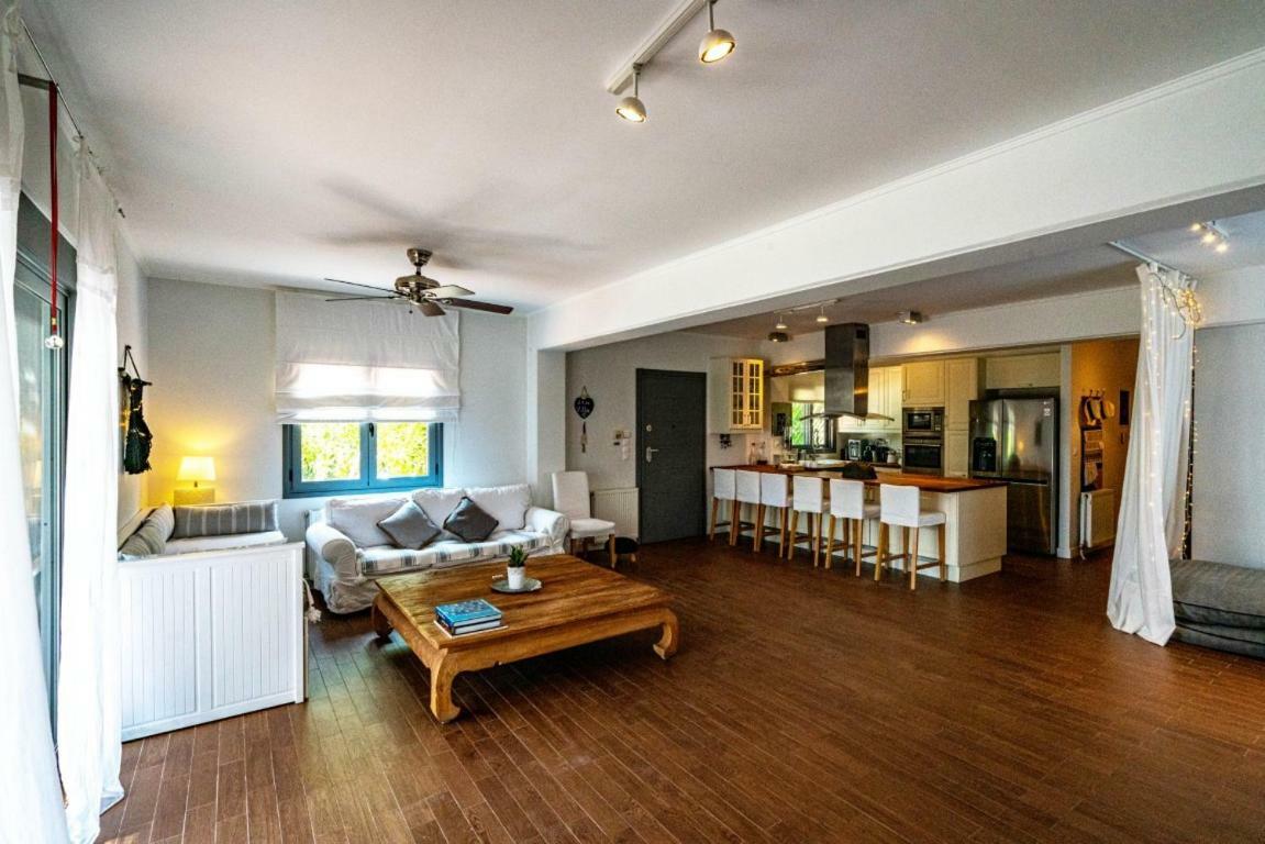 Zen Villa In Schinias Exteriör bild