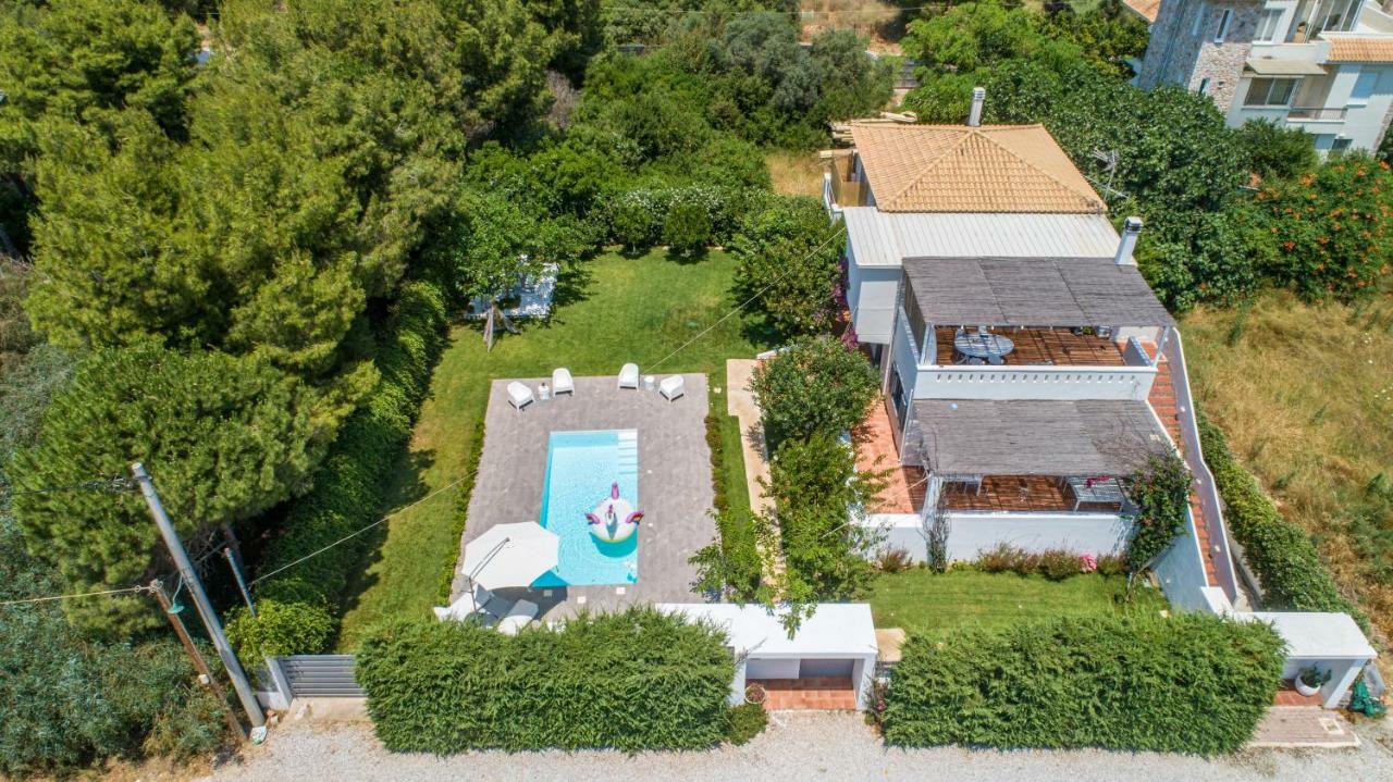 Zen Villa In Schinias Exteriör bild