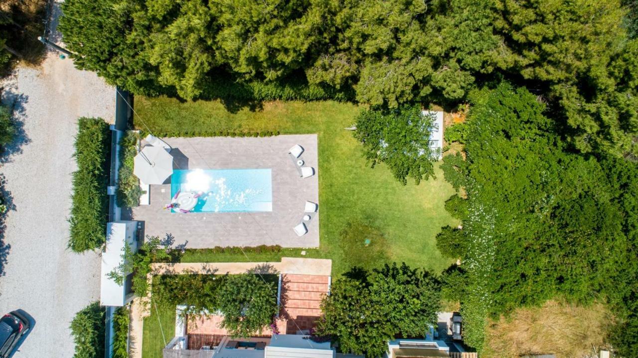 Zen Villa In Schinias Exteriör bild